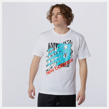 NB Athletics Oversized NB Tee | New Balance Clothing White - Men