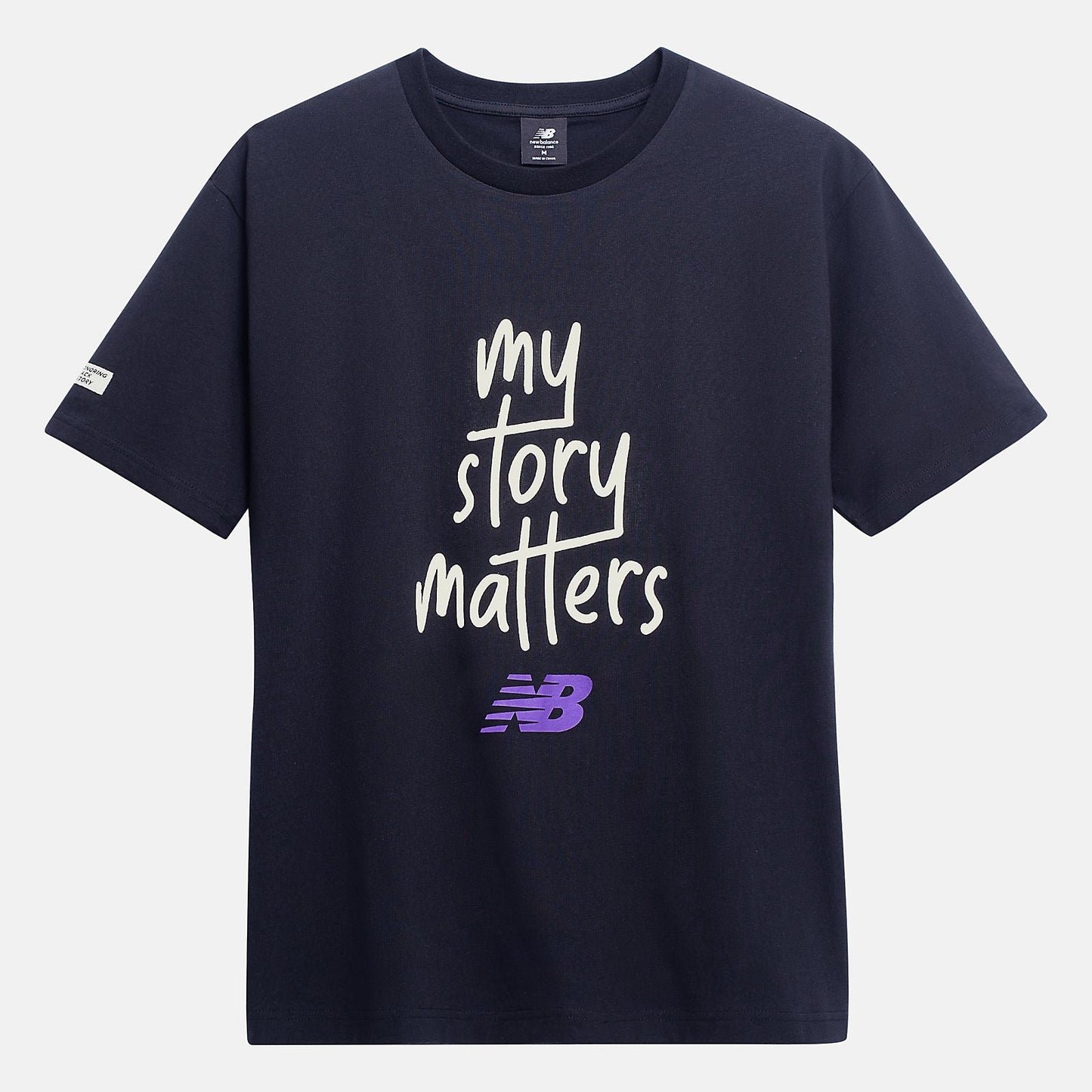 My Story Matters Tee | New Balance Clothing Black - Men