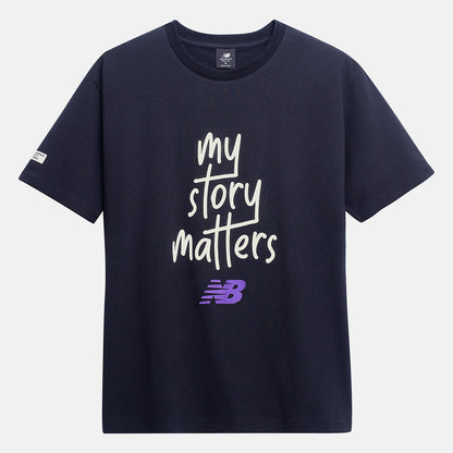 My Story Matters Tee | New Balance Clothing Black - Men