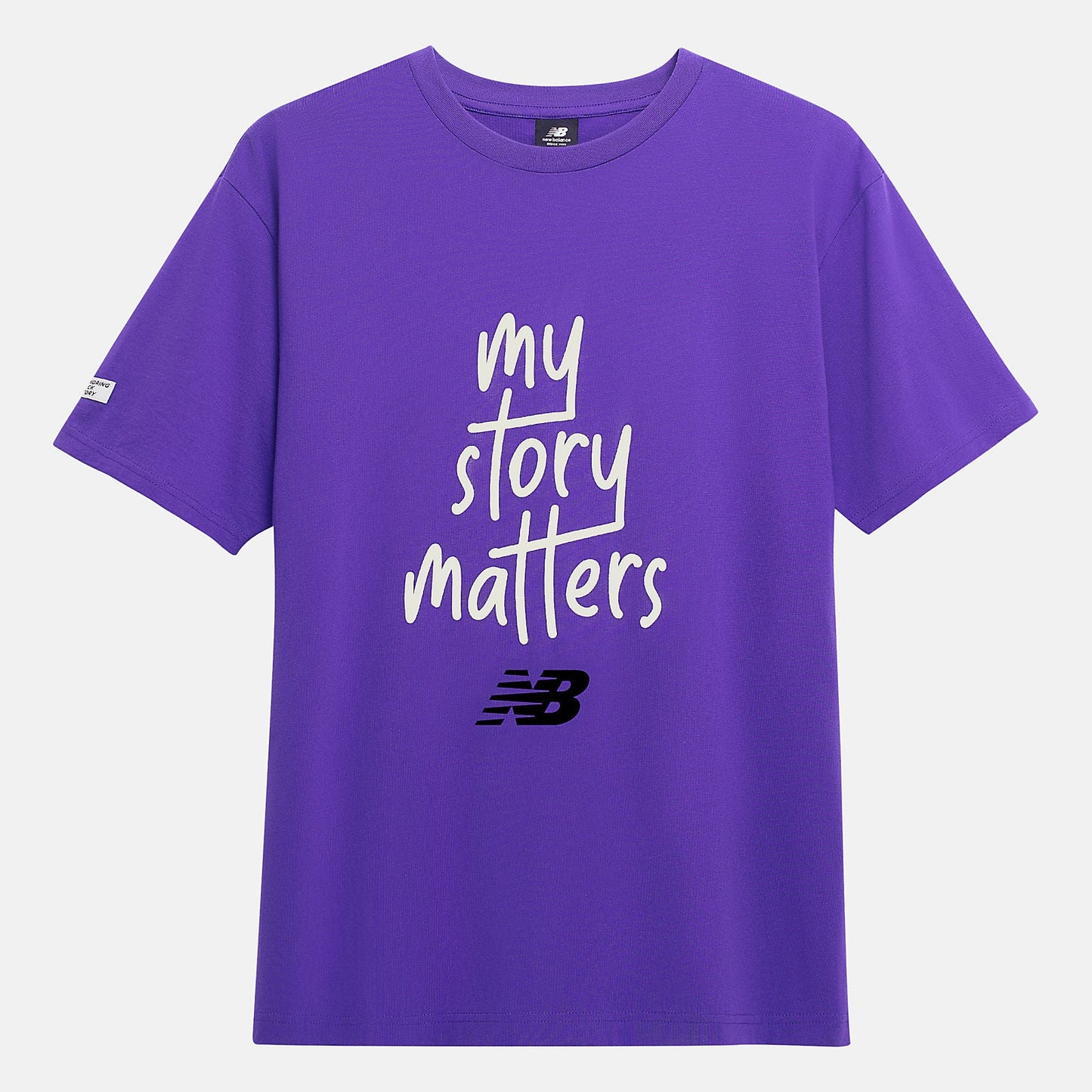 My Story Matters Tee | New Balance Clothing Prism Purple - Men