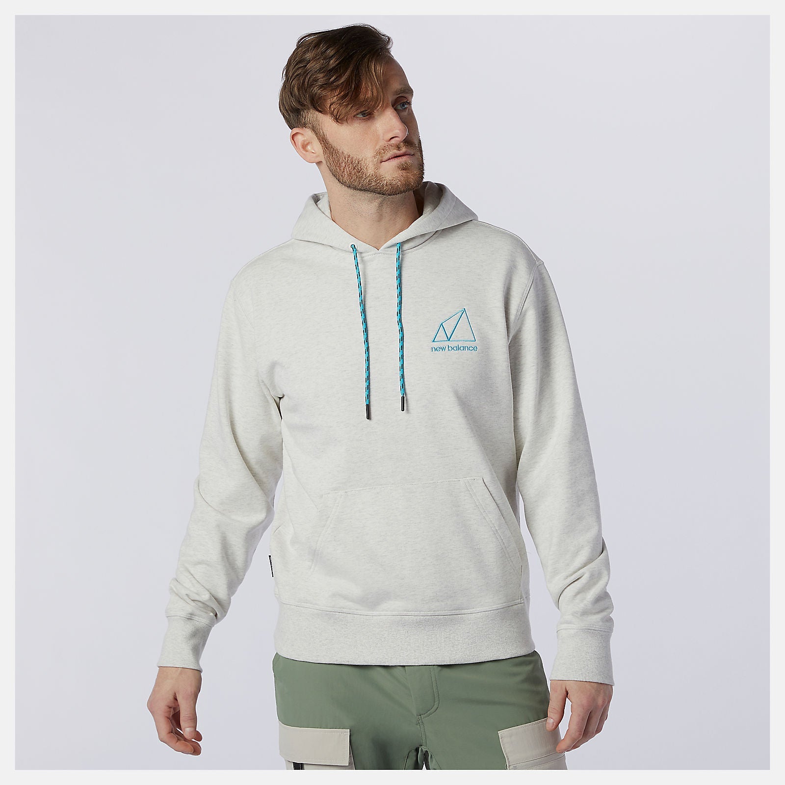 NB All Terrain Hoodie | New Balance Clothing Sea Salt Heather - Men