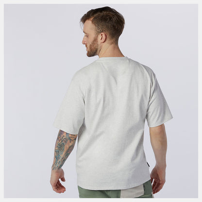 NB All Terrain Pocket Tee | New Balance Clothing Sea Salt Heather - Men