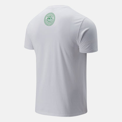 Boston One Mile To Go Graphic Tee | New Balance Clothing White - Men