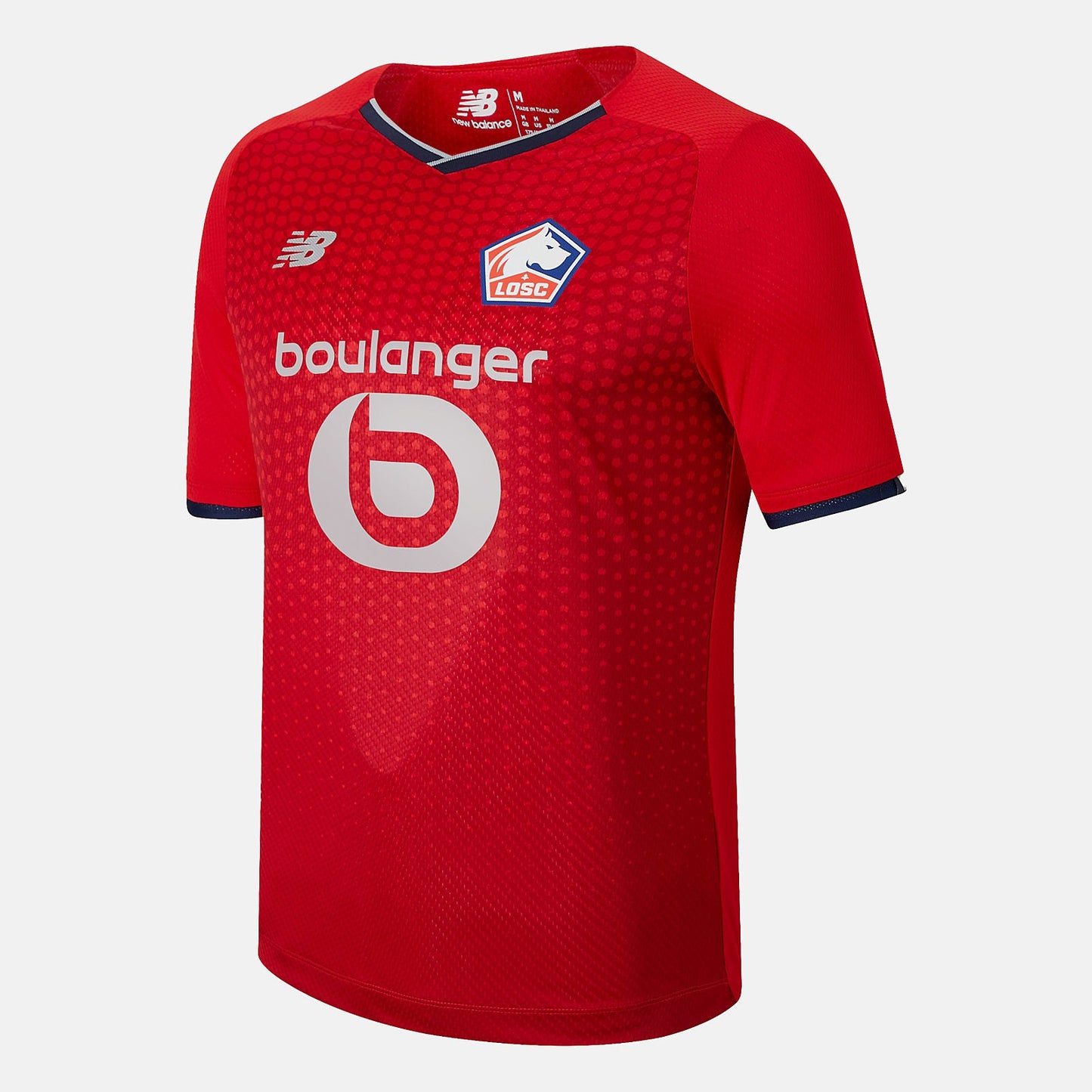 Lille LOSC Home Short Sleeve Jersey | New Balance Clothing White - Men