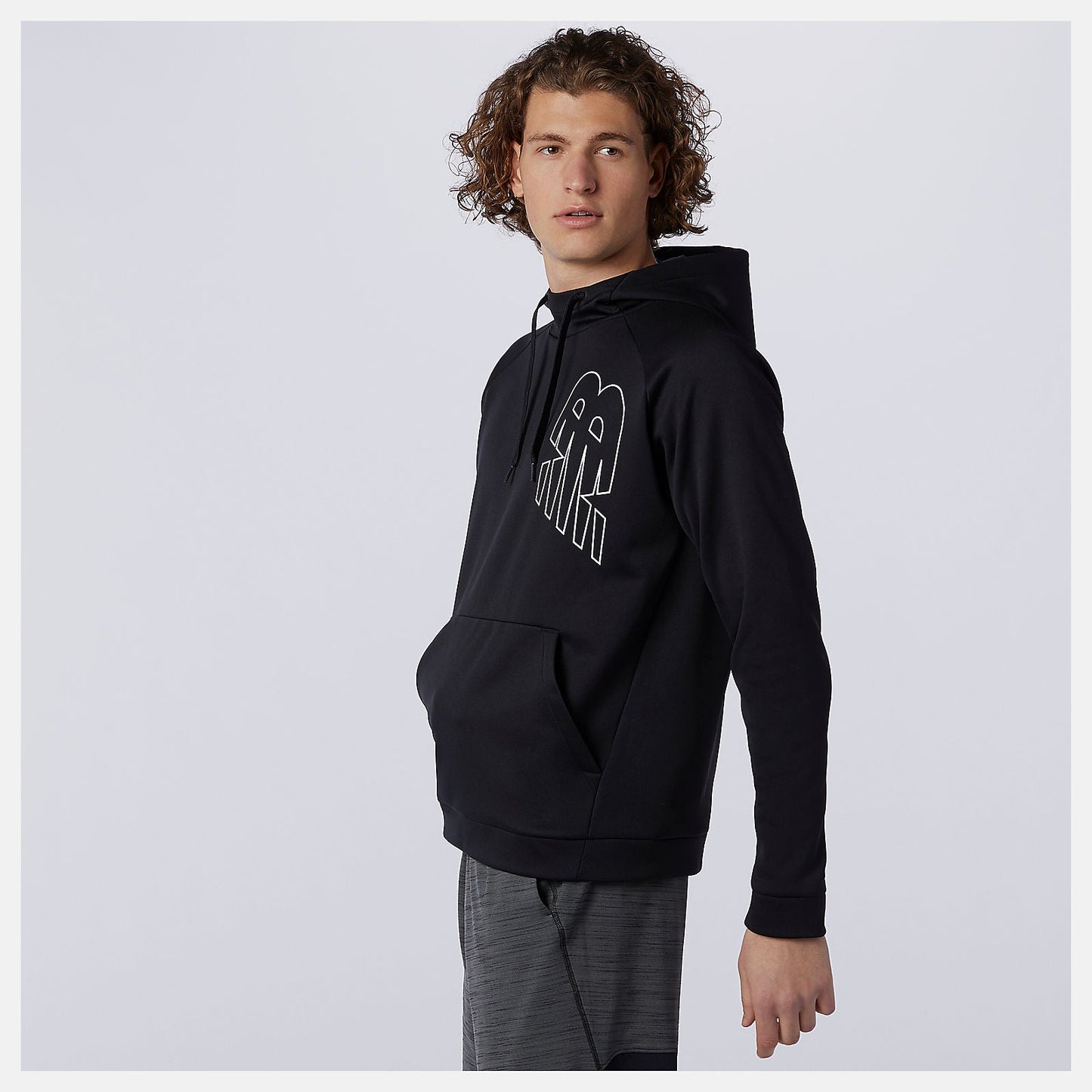 Tenacity Performance Fleece Pullover Hoodie | New Balance Clothing Black - Men