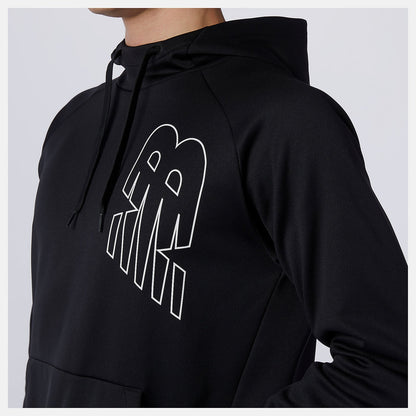 Tenacity Performance Fleece Pullover Hoodie | New Balance Clothing Black - Men