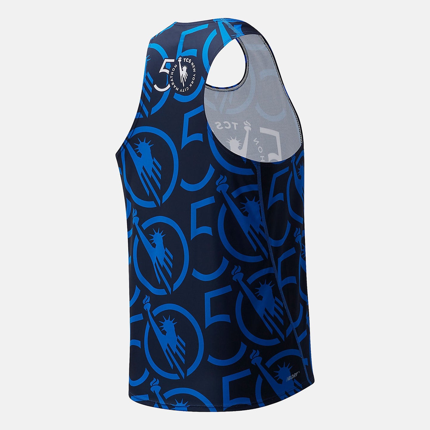 TCS New York City Marathon Printed Singlet | New Balance Clothing Rogue Wave - Men