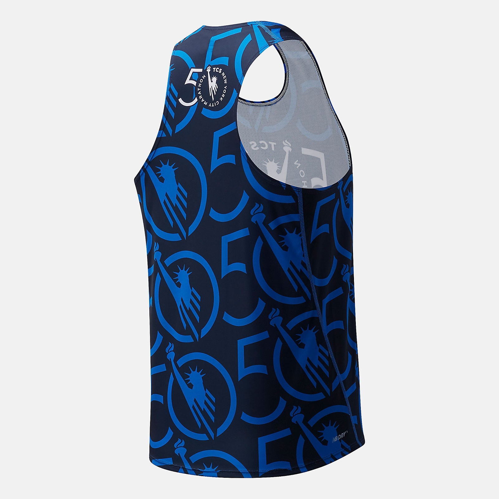 TCS New York City Marathon Printed Singlet | New Balance Clothing Rogue Wave - Men