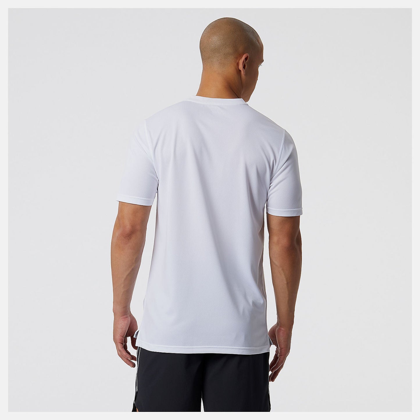 Printed Tournament Crew | New Balance Clothing White/Black - Men