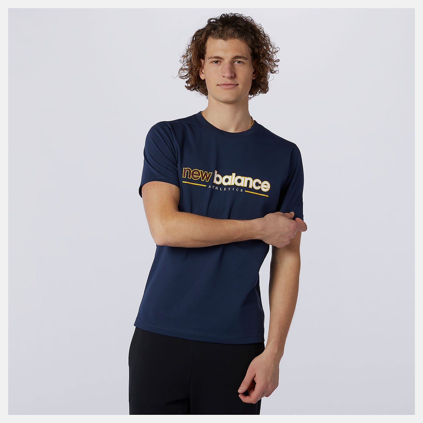 NB Athletics Higher Learning Tee | New Balance Clothing Natural Indigo - Men