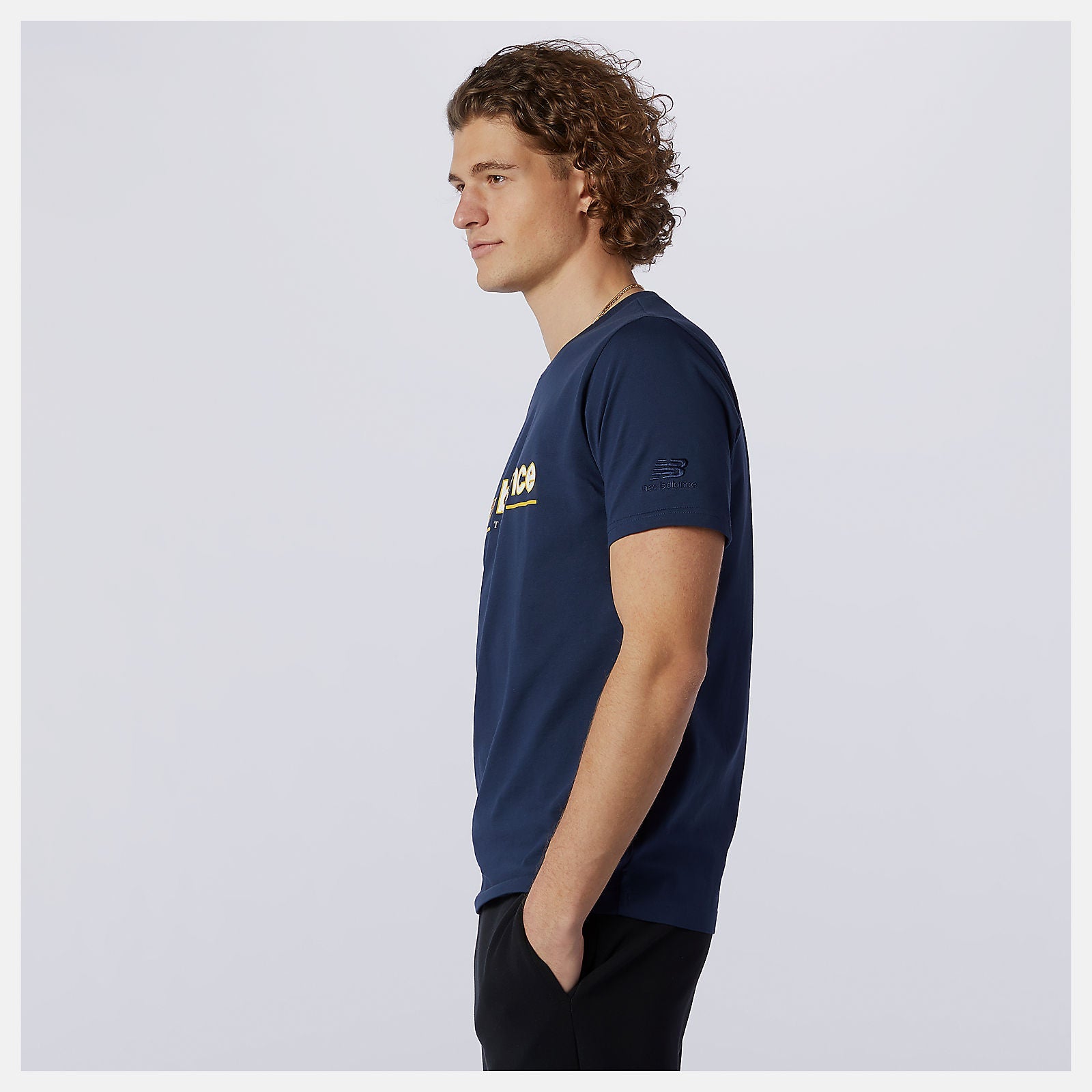 NB Athletics Higher Learning Tee | New Balance Clothing Natural Indigo - Men