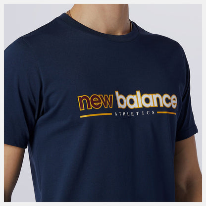 NB Athletics Higher Learning Tee | New Balance Clothing Natural Indigo - Men