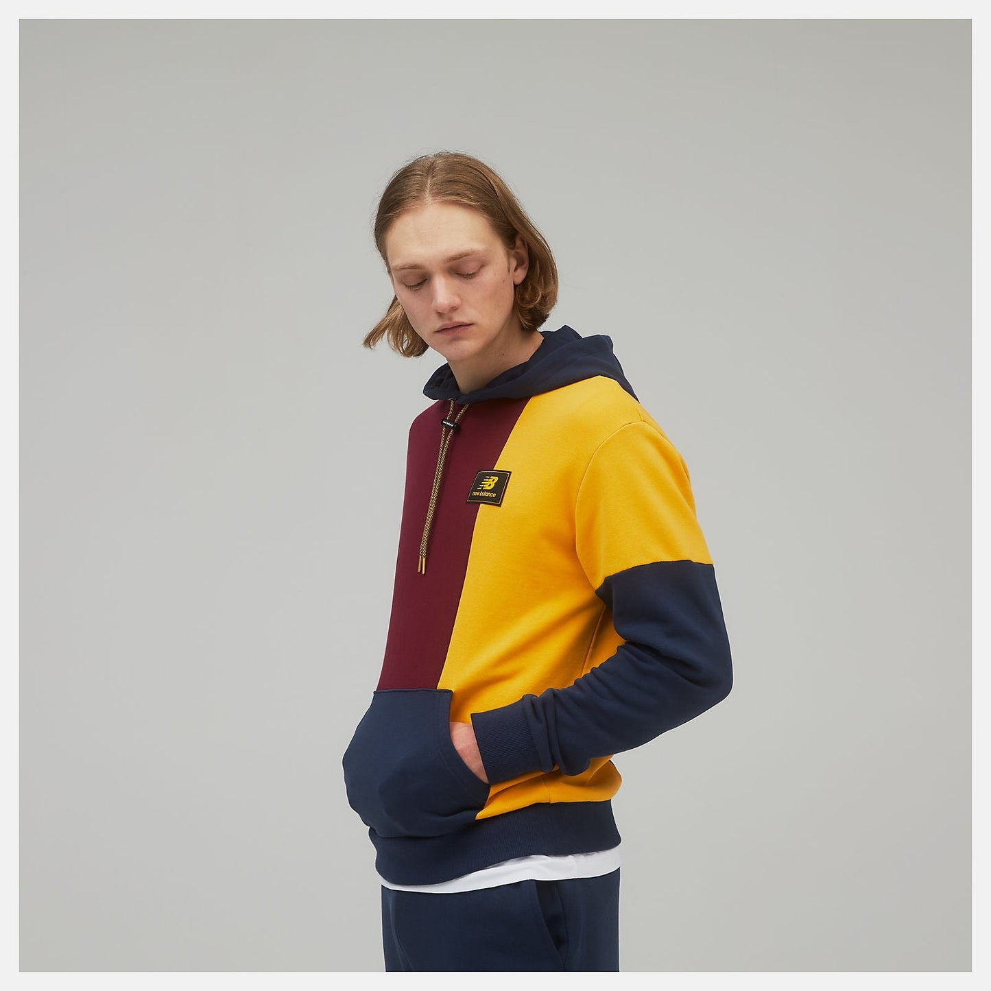 NB Athletics Higher Learning Hoodie | New Balance Clothing Garnet - Men