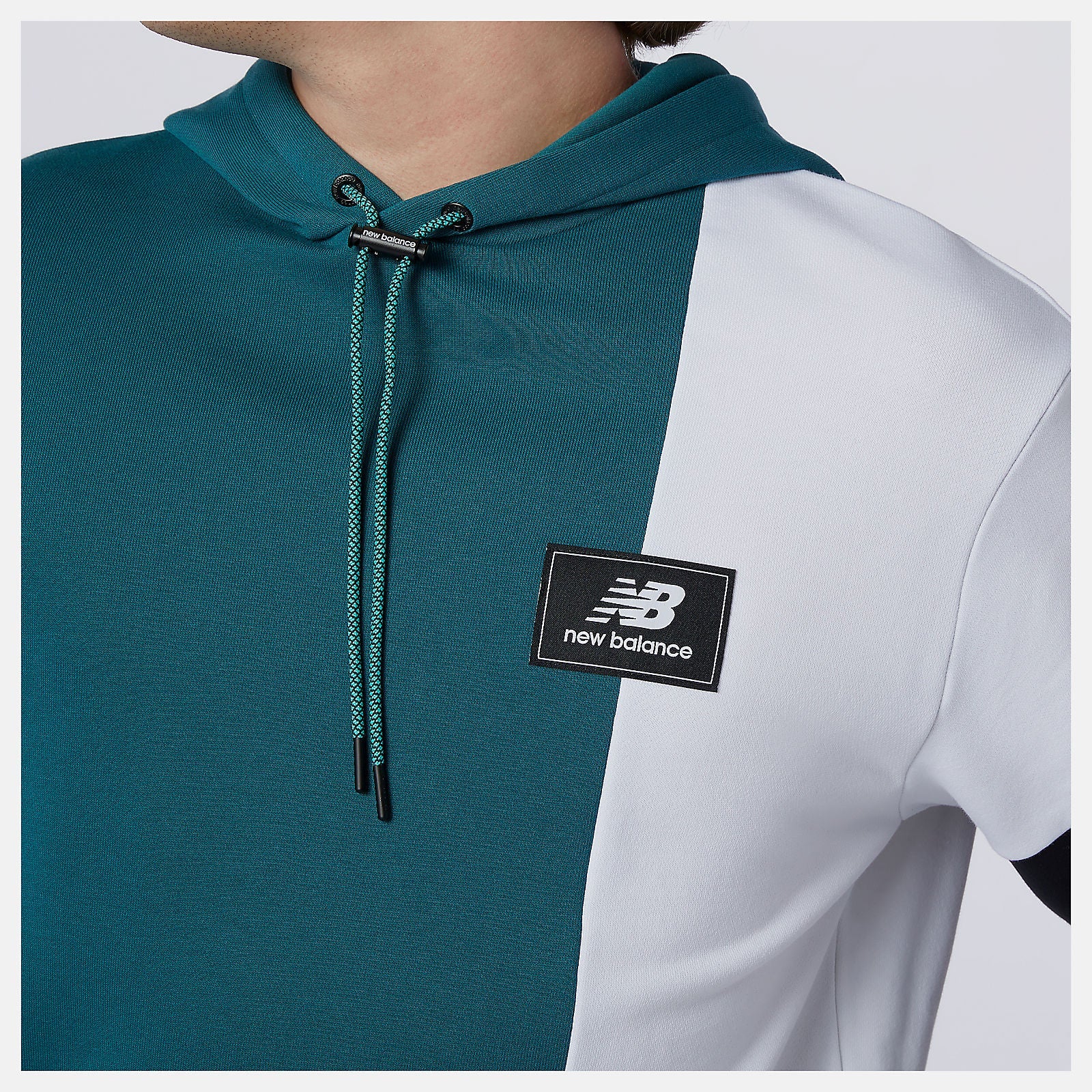 NB Athletics Higher Learning Hoodie | New Balance Clothing Teal - Men