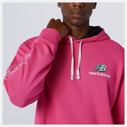 NB Athletics Clash Hoodie | New Balance Clothing Mountain Teal - Men