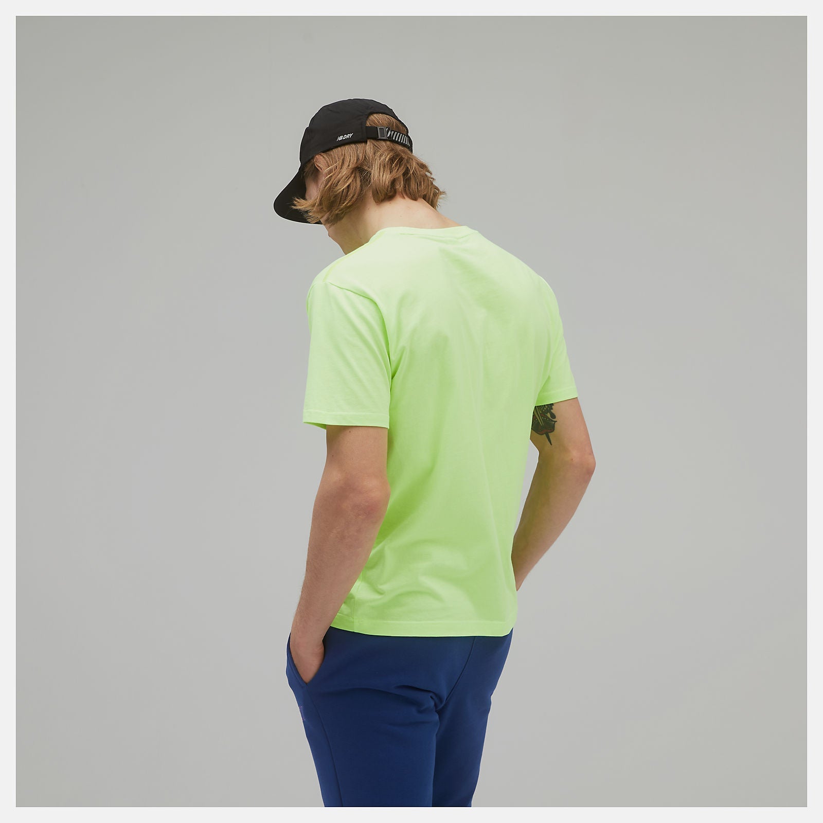 NB Essentials NBX Graphic Tee 2 | New Balance Clothing Bleached Lime Glo - Men