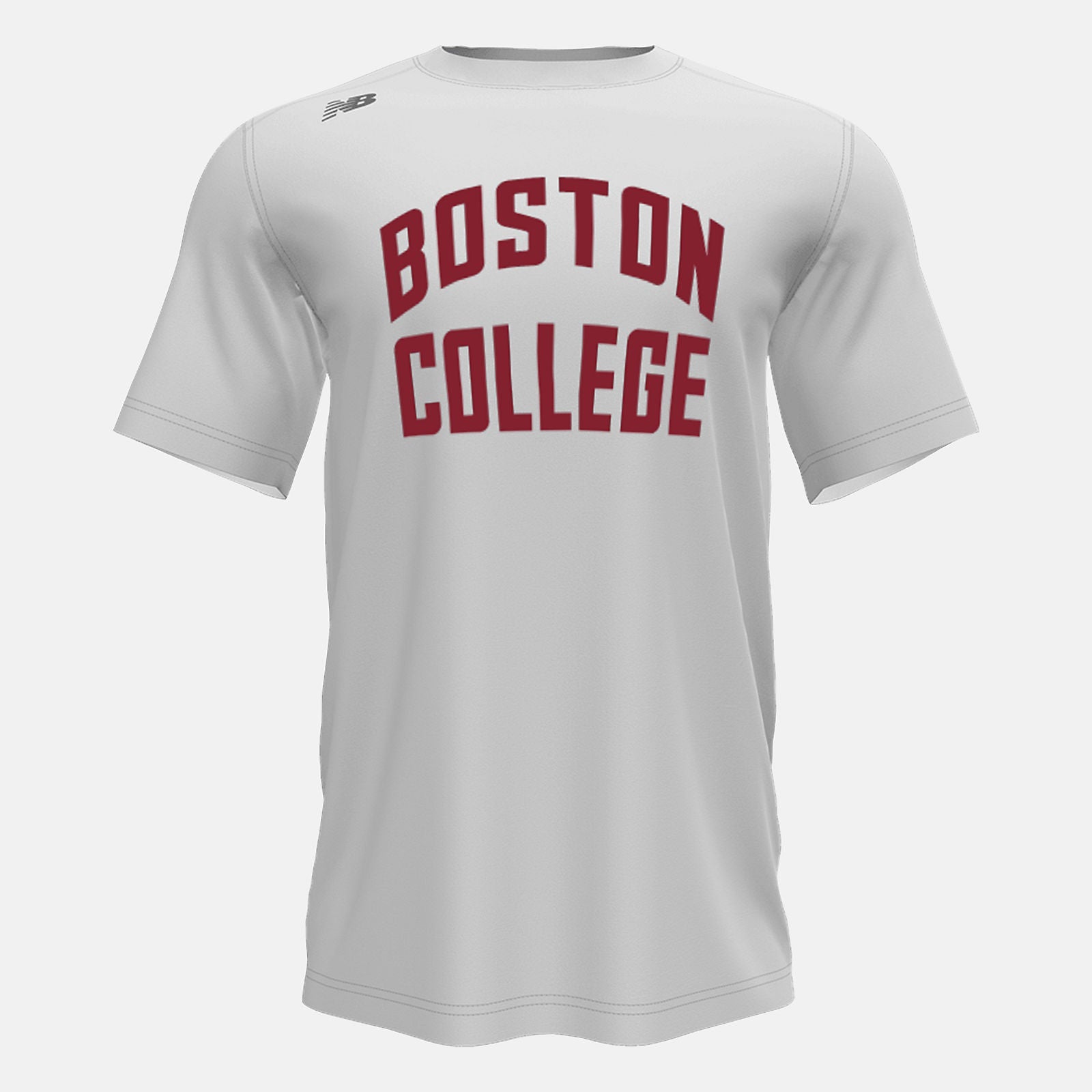 Short Sleeve Tech Tee(Boston College) | New Balance Clothing White - Men