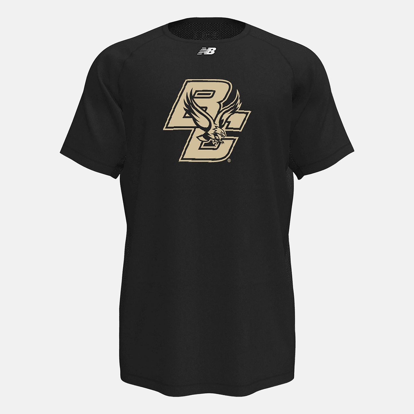 Raglan Tech Tee(Boston College) | New Balance Clothing Team Black - Men