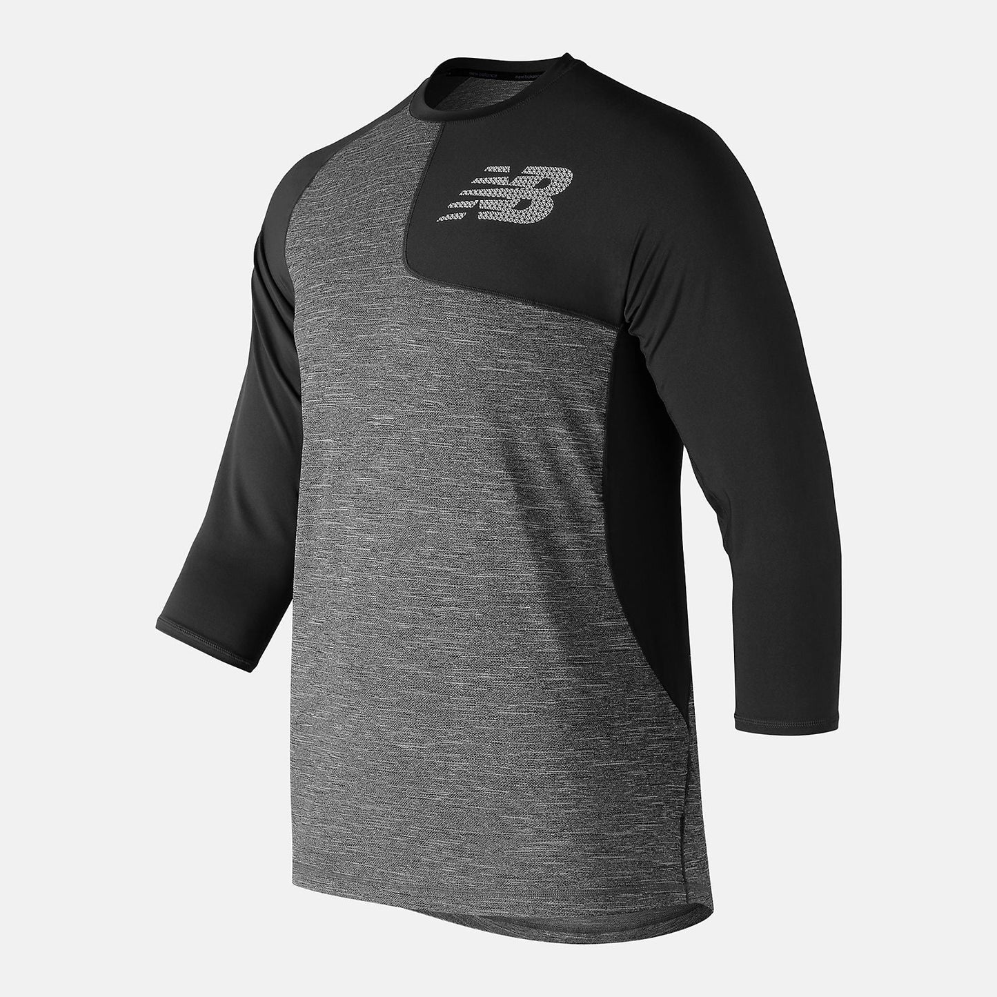 Asym 2.0 Left 3/4 Sleeve | New Balance Clothing Black - Men