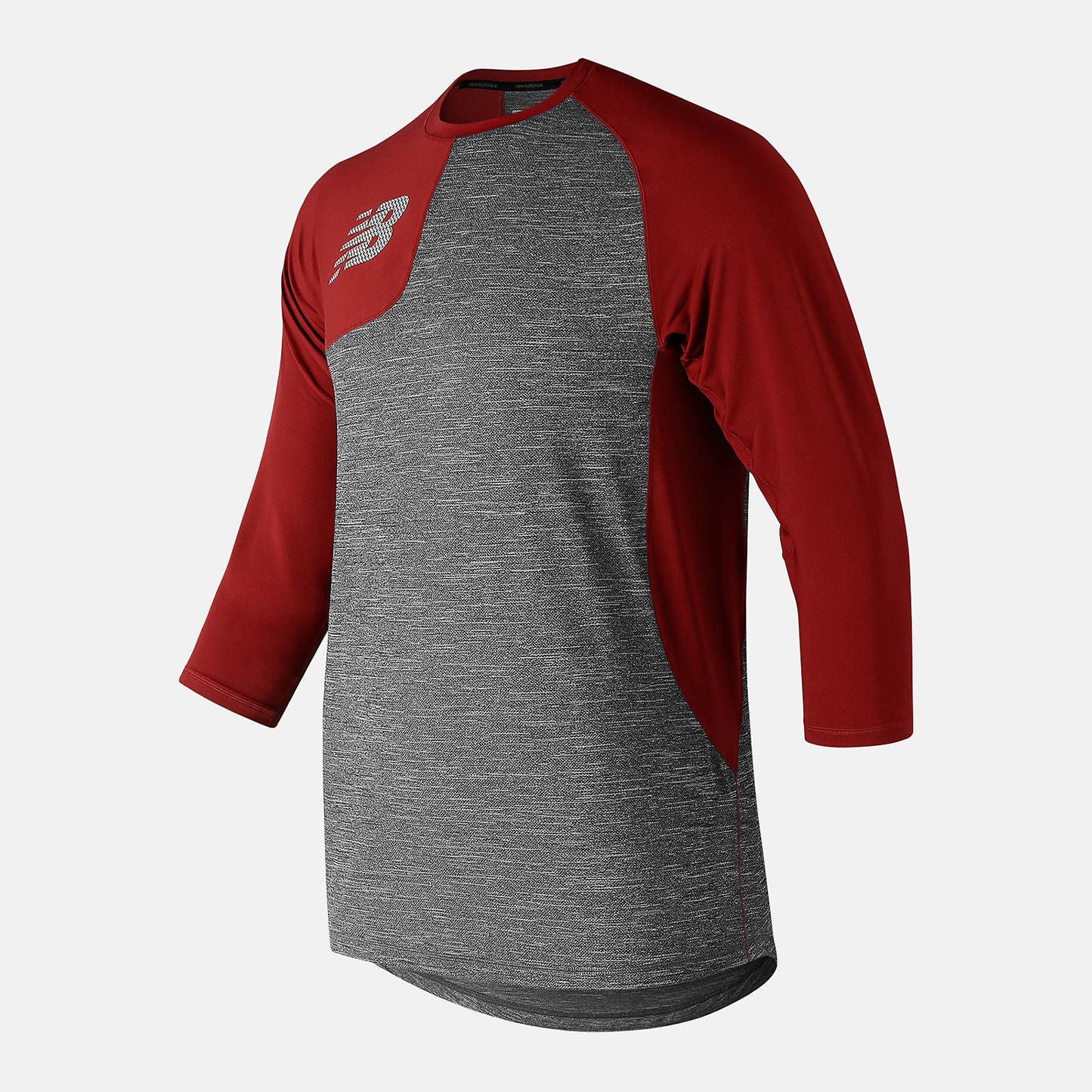 Asym 2.0 Right 3/4 Sleeve | New Balance Clothing Team Red - Men
