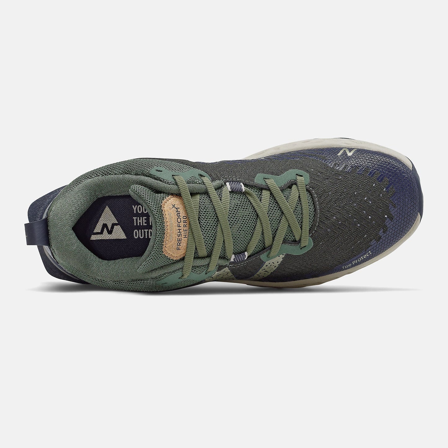 Fresh Foam Hierro v6 | New Balance Shoes Black Spruce/Timberwolf - Men