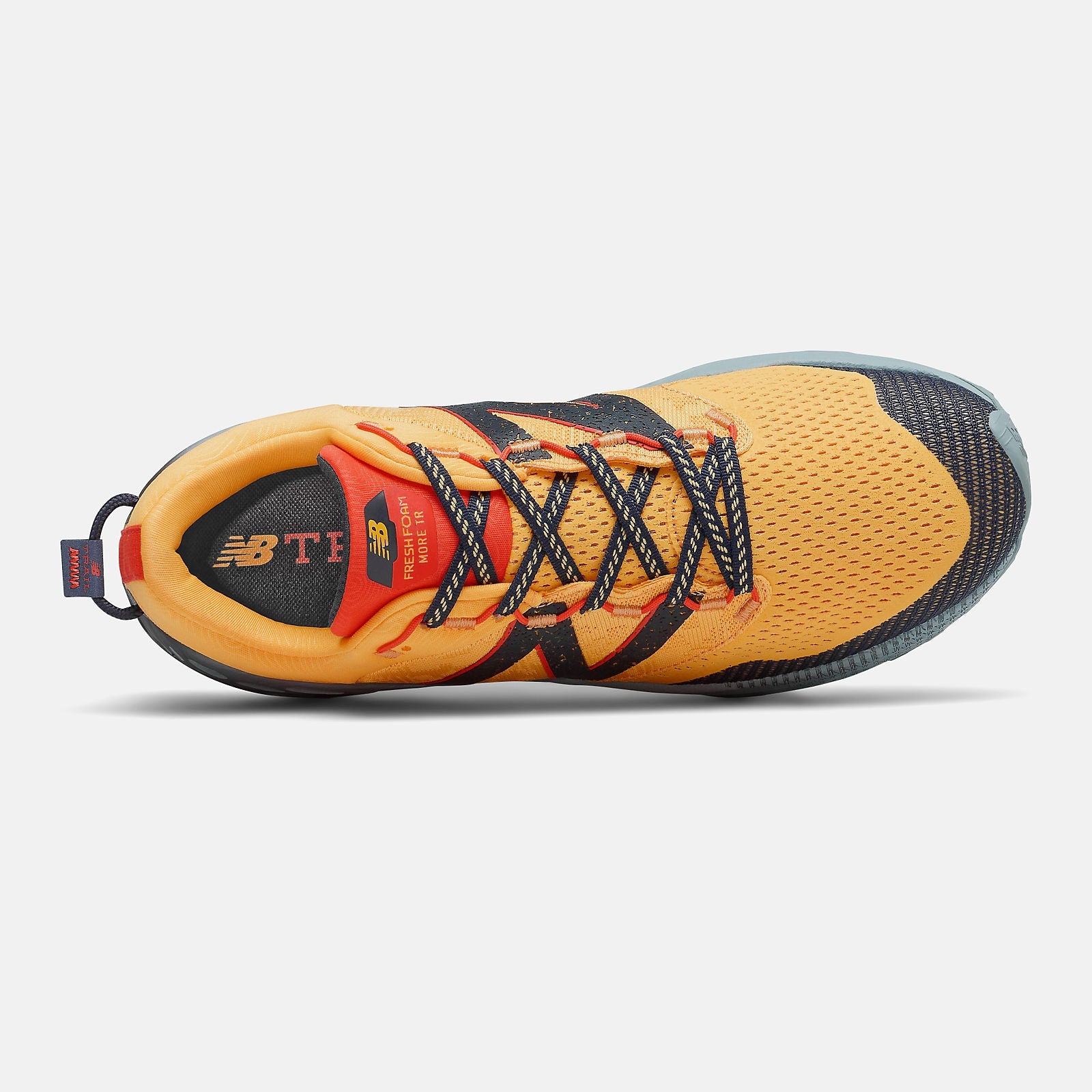 Fresh Foam More Trail v1 | New Balance Shoes Habanero/Ocean Grey - Men