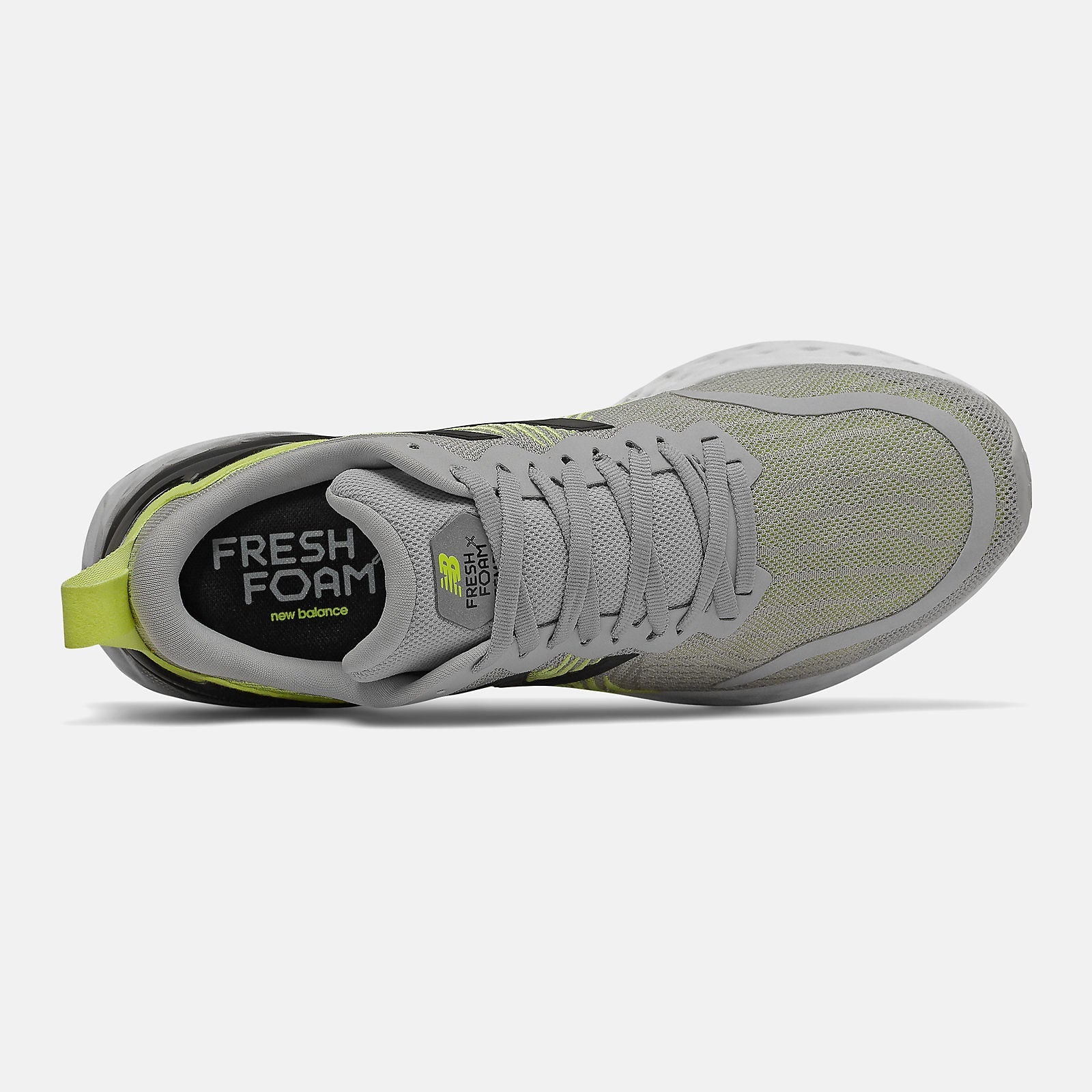 Fresh Foam Tempo | New Balance Shoes Rain Cloud/Black and Lemon Slush - Men