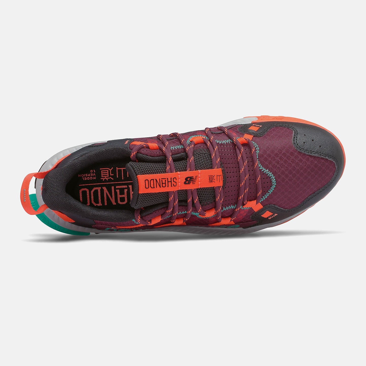 Shando | New Balance Shoes NB Burgundy/Blaze - Men