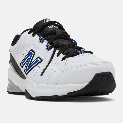 608v5 | New Balance Shoes White/Team Royal and Black - Men
