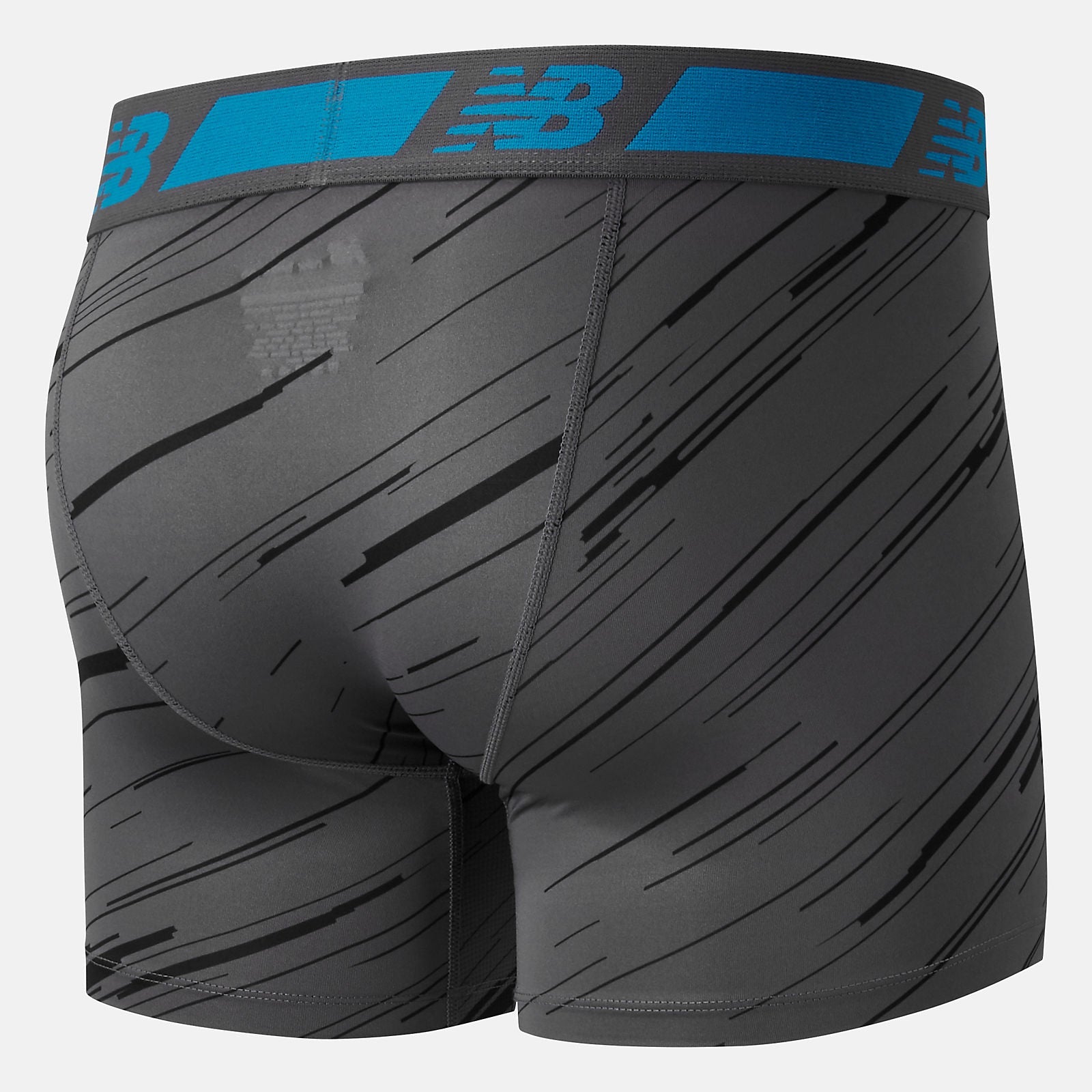 NB Dry 6 Inch Boxer Brief 2 Pack | New Balance Accessories Black/Lead - Men