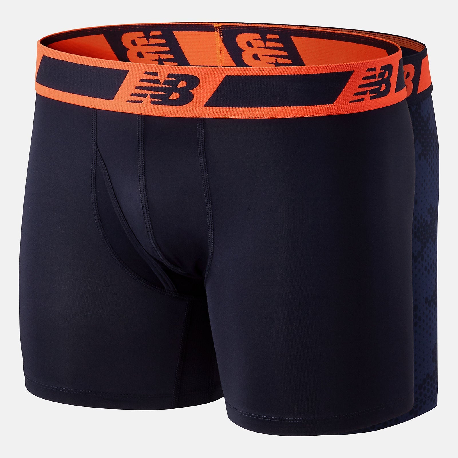 NB Dry 6 Inch Boxer Brief 2 Pack | New Balance Accessories Pigment/Pigment Print - Men