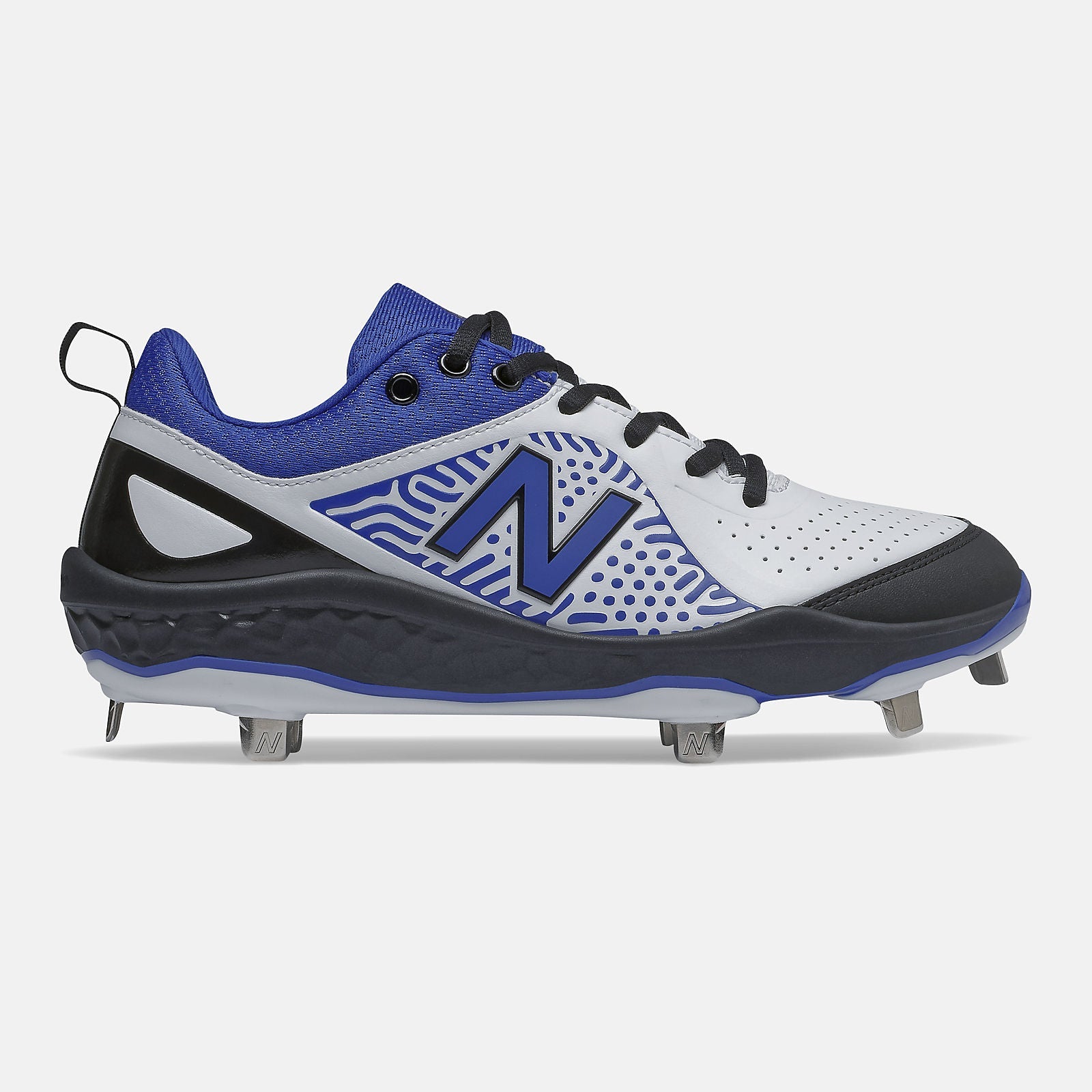 Fresh Foam Velo v2 | New Balance Shoes Black/Royal Blue and White - Women