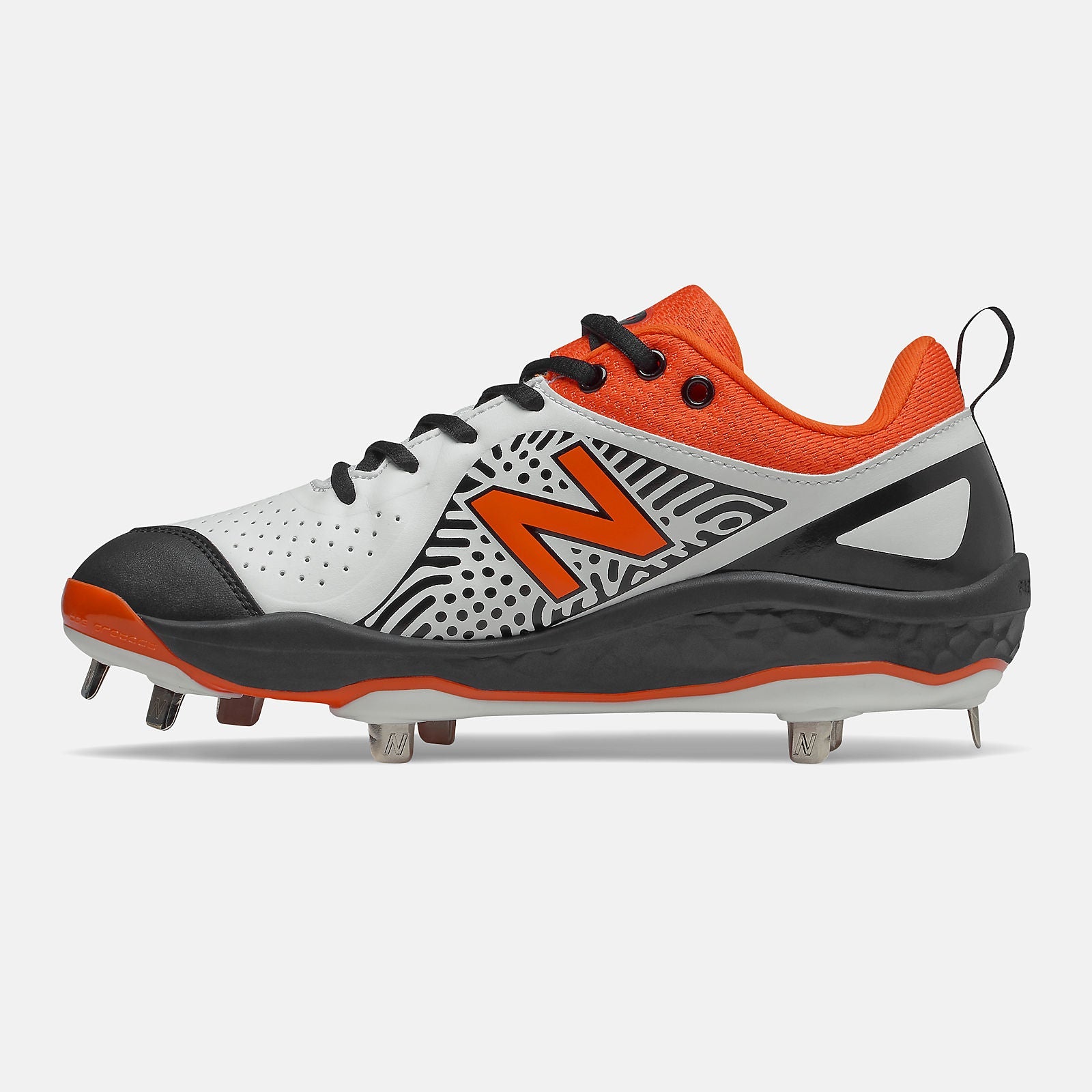 Fresh Foam Velo v2 | New Balance Shoes Black/Orange and White - Women