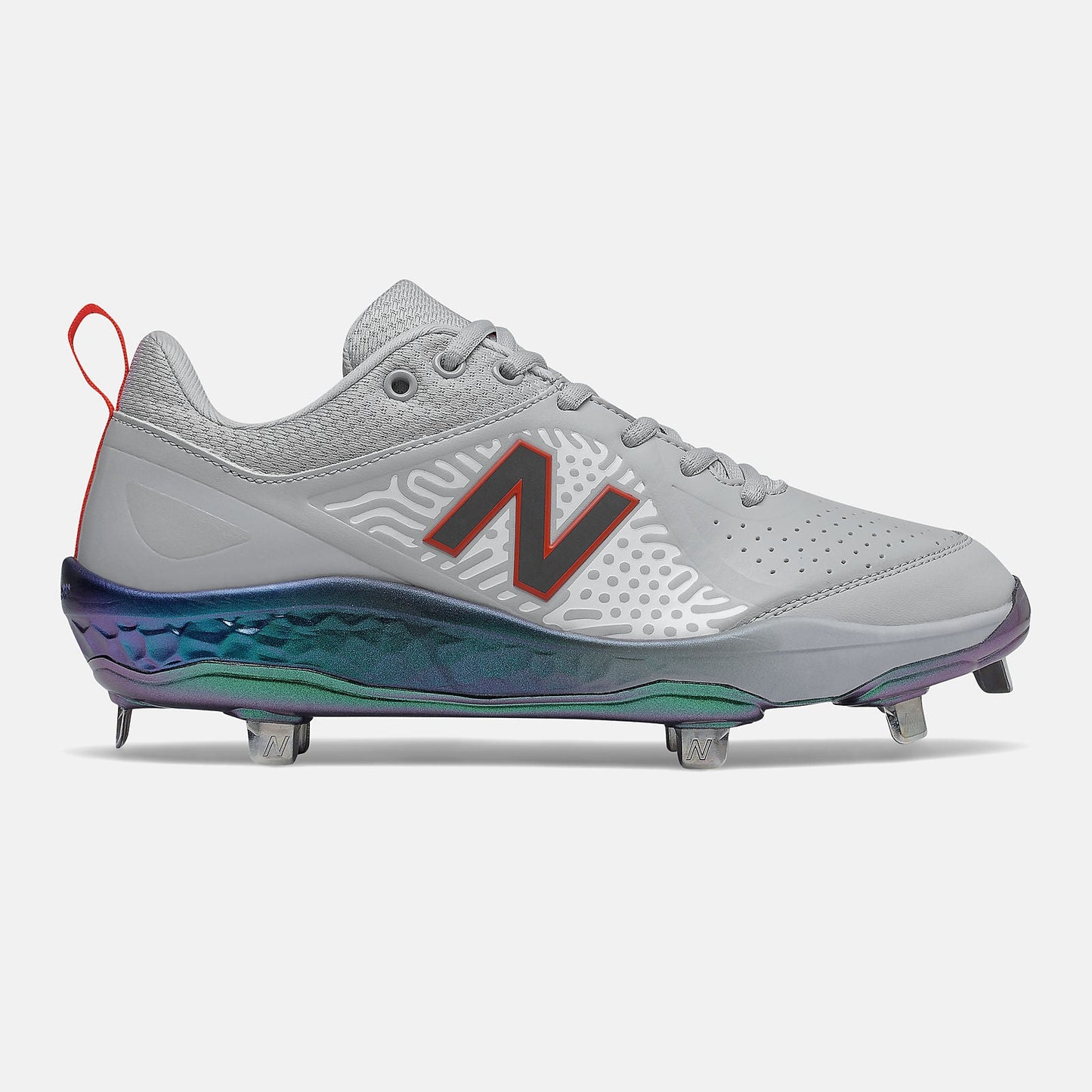 Fresh Foam Velo v2 VIP | New Balance Shoes Grey/Flame and Iridescent - Women