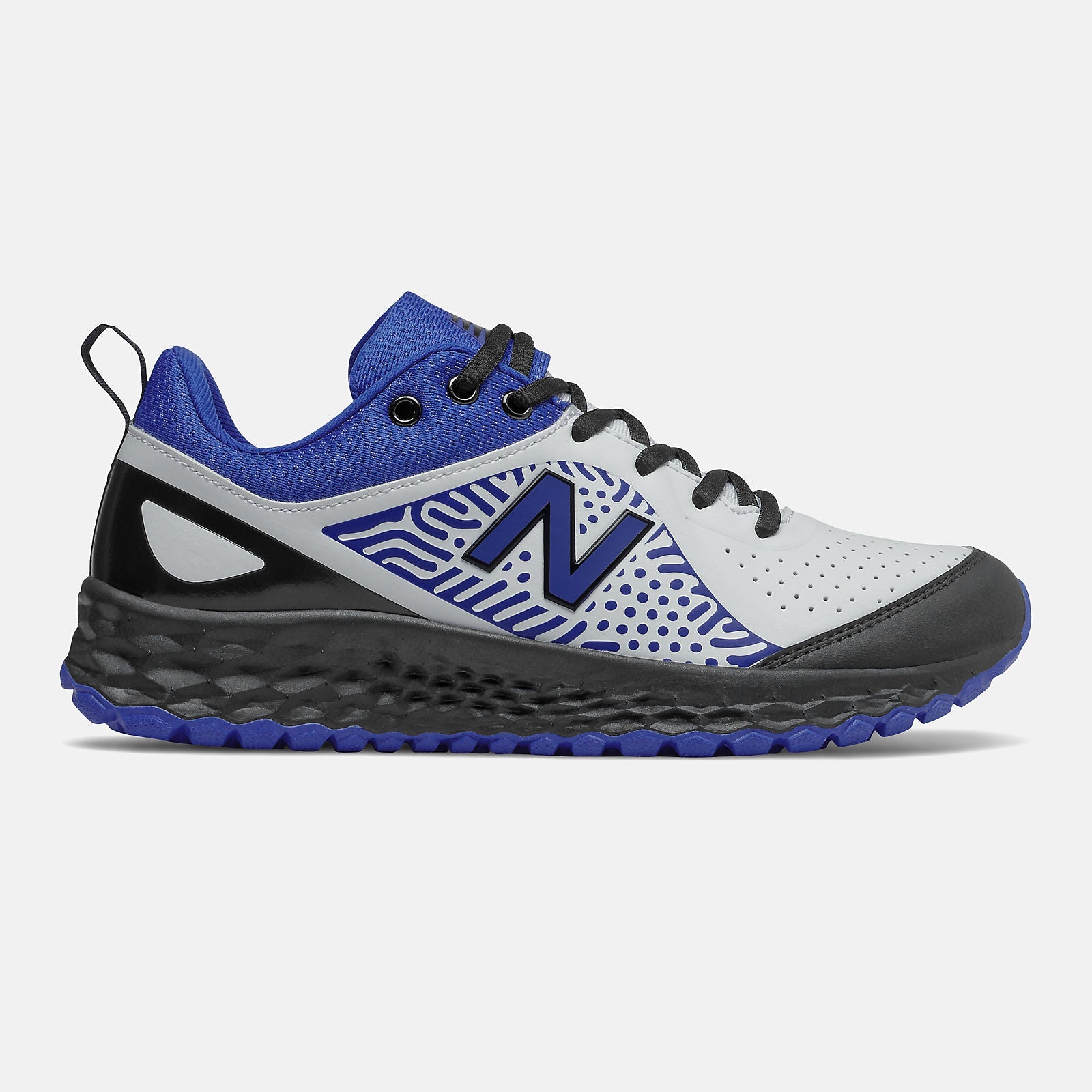 Fresh Foam Velo v2 Turf | New Balance Shoes Black/Royal Blue and White - Women