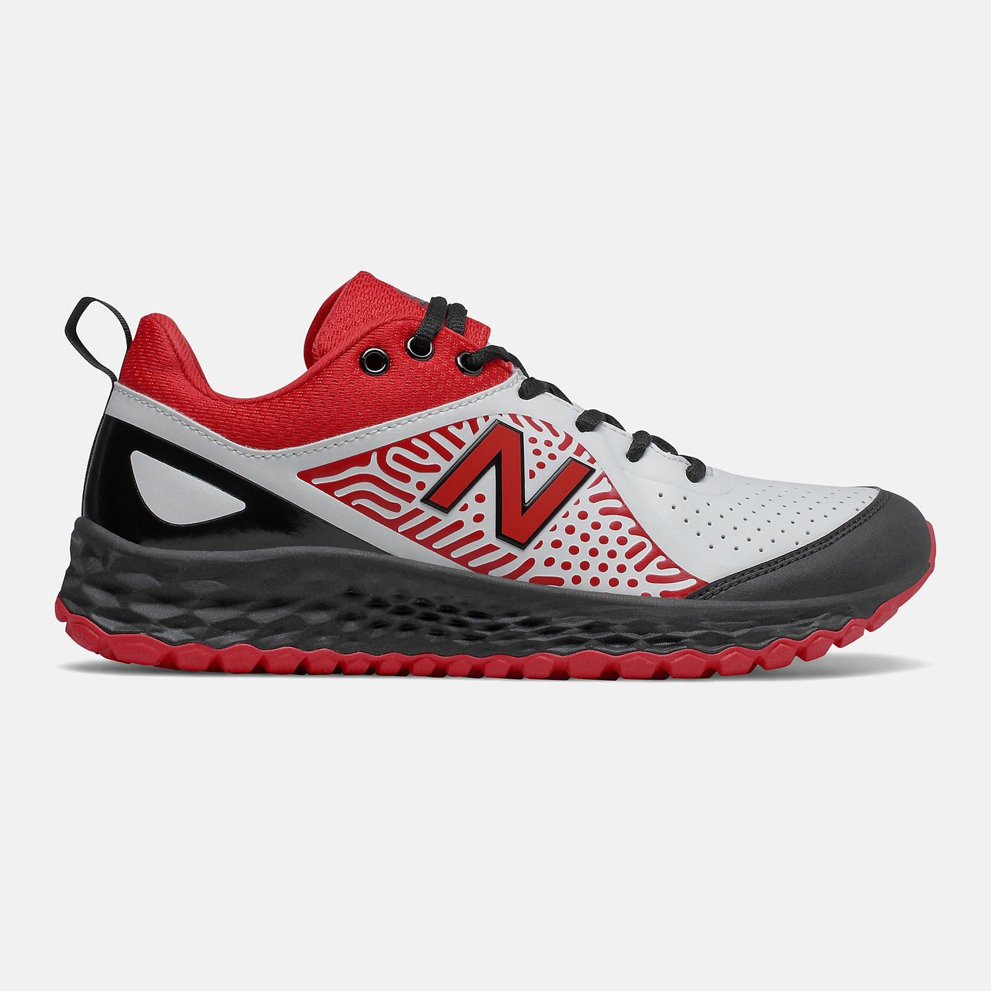 Fresh Foam Velo v2 Turf | New Balance Shoes Black/Red and White - Women