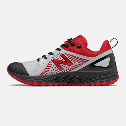 Fresh Foam Velo v2 Turf | New Balance Shoes Black/Red and White - Women