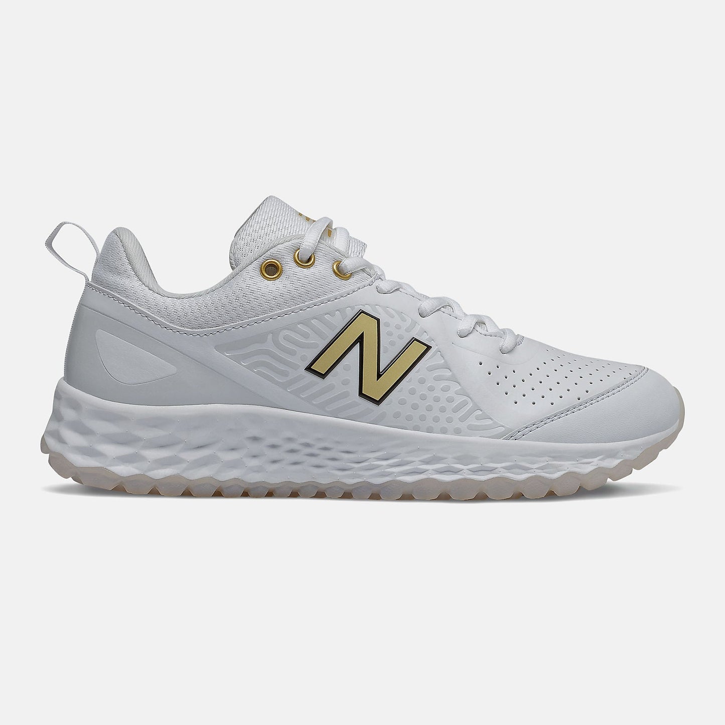 Fresh Foam Velo v2 Turf | New Balance Shoes White/Gold - Women