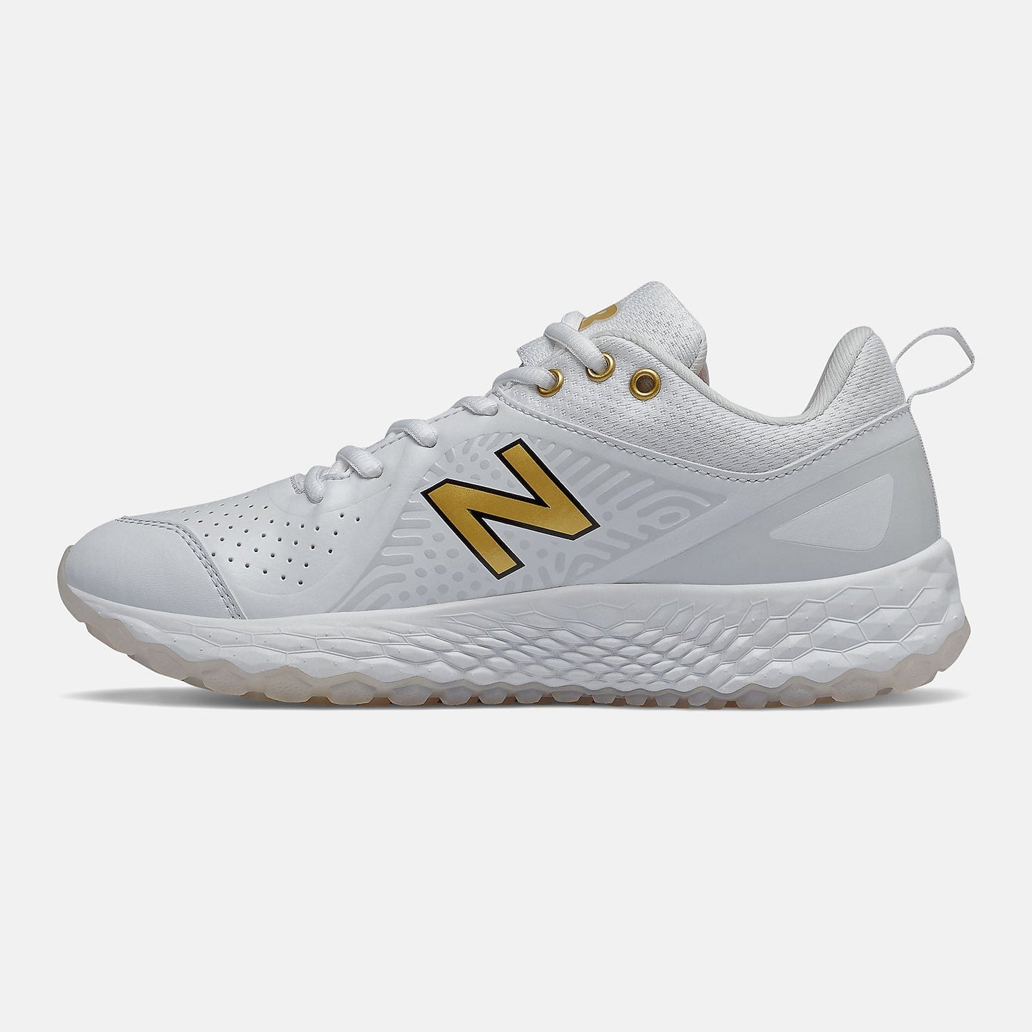 Fresh Foam Velo v2 Turf | New Balance Shoes White/Gold - Women