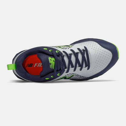 Fresh Foam Velo v2 Turf | New Balance Shoes Team Navy/Lime Green and White - Women