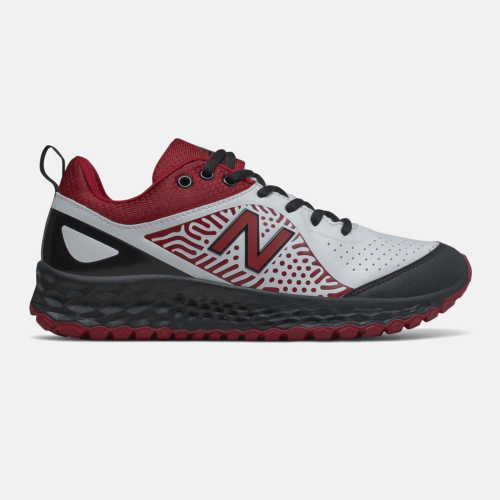 Fresh Foam Velo v2 Turf | New Balance Shoes Maroon/Black and White - Women