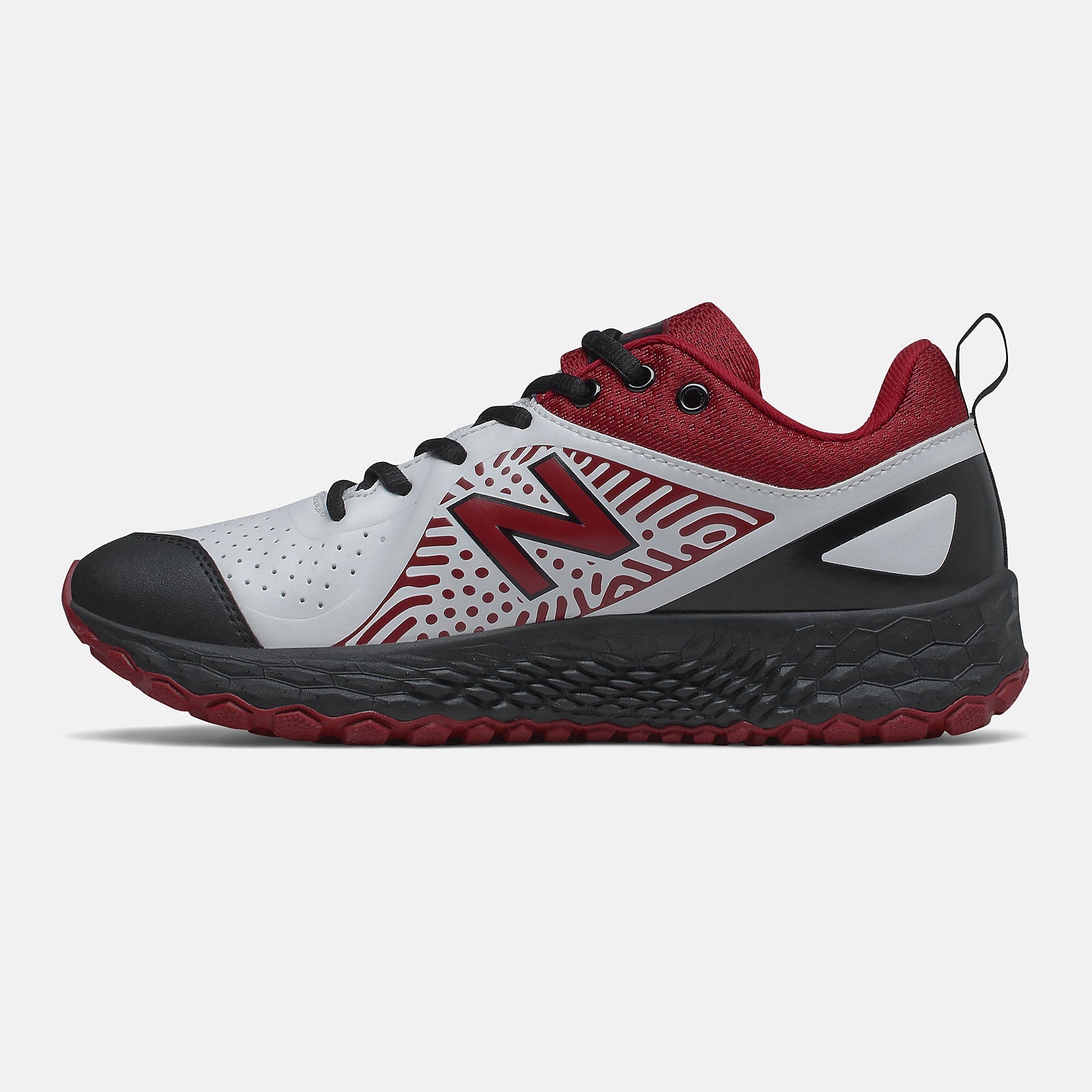 Fresh Foam Velo v2 Turf | New Balance Shoes Maroon/Black and White - Women