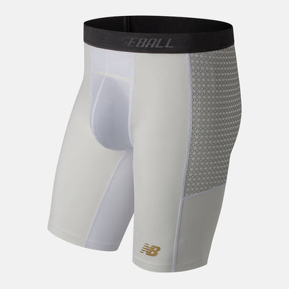 4040 Compression Slider Short | New Balance Clothing White - Men