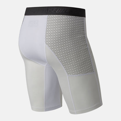 4040 Compression Slider Short | New Balance Clothing White - Men