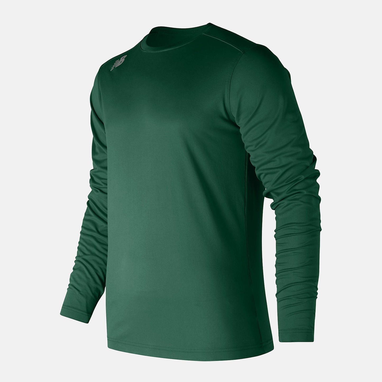 LS Tech Baseball Tee | New Balance Clothing Team Dark Green - Men