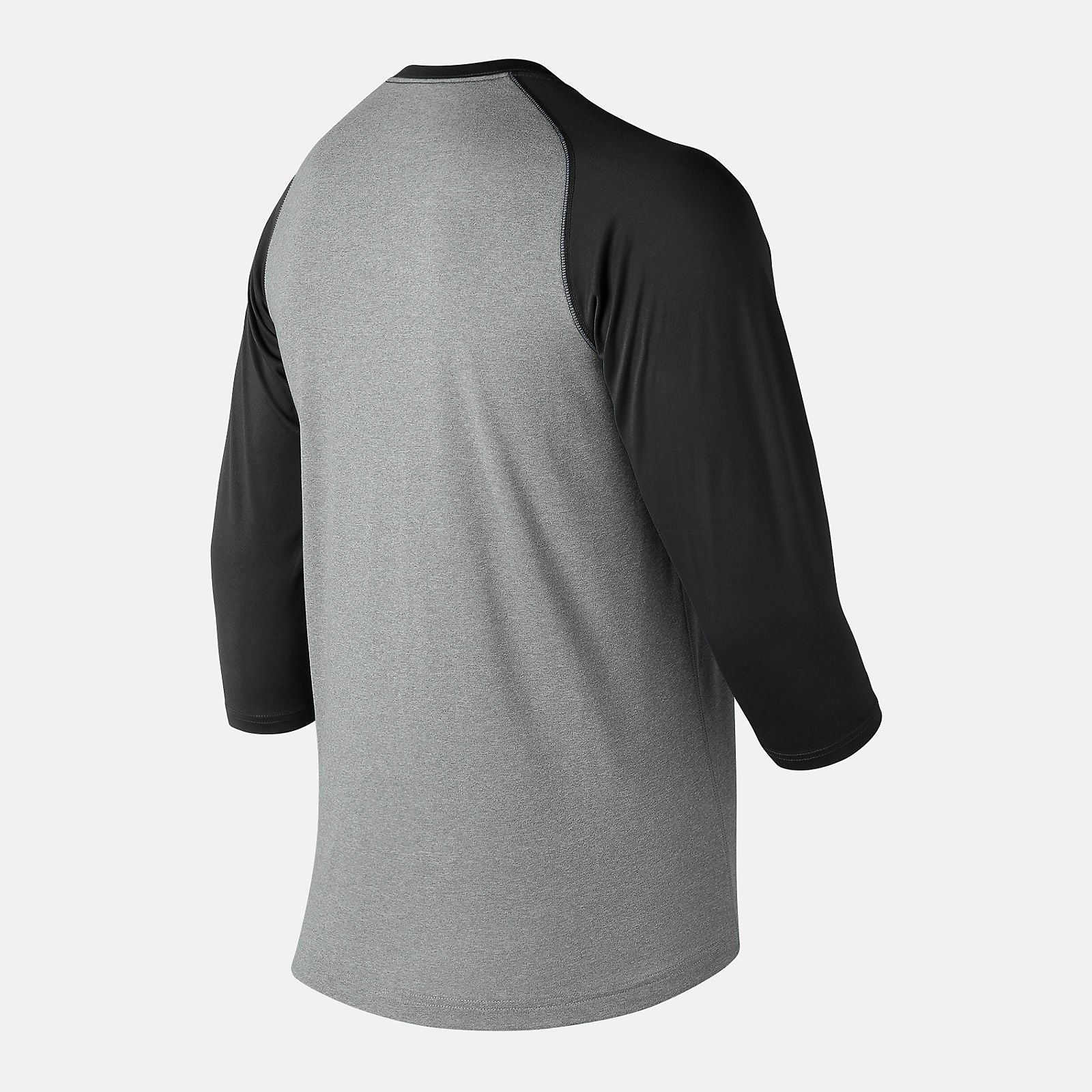 3/4 Baseball Raglan Top | New Balance Clothing Team Black - Men