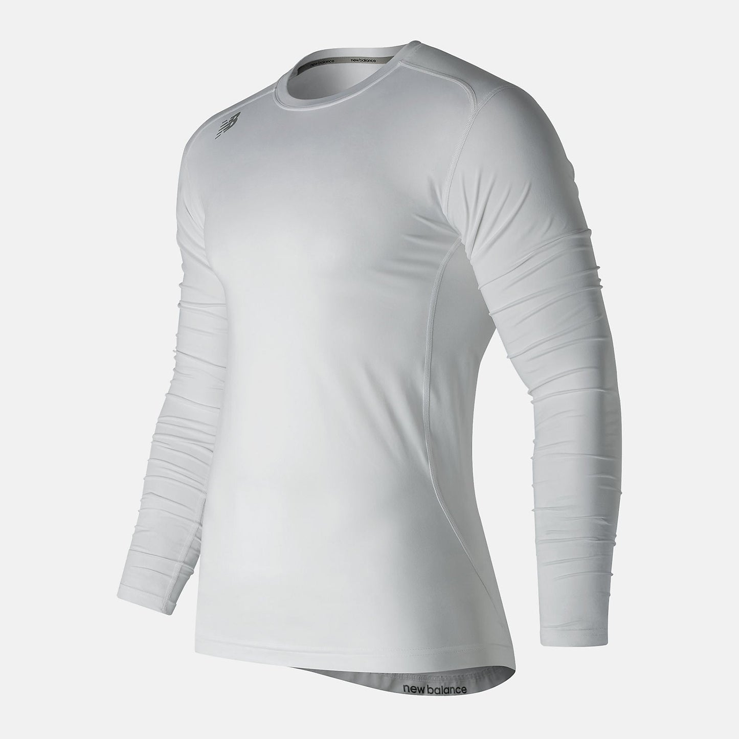 NB LS Compression Top | New Balance Clothing White - Men