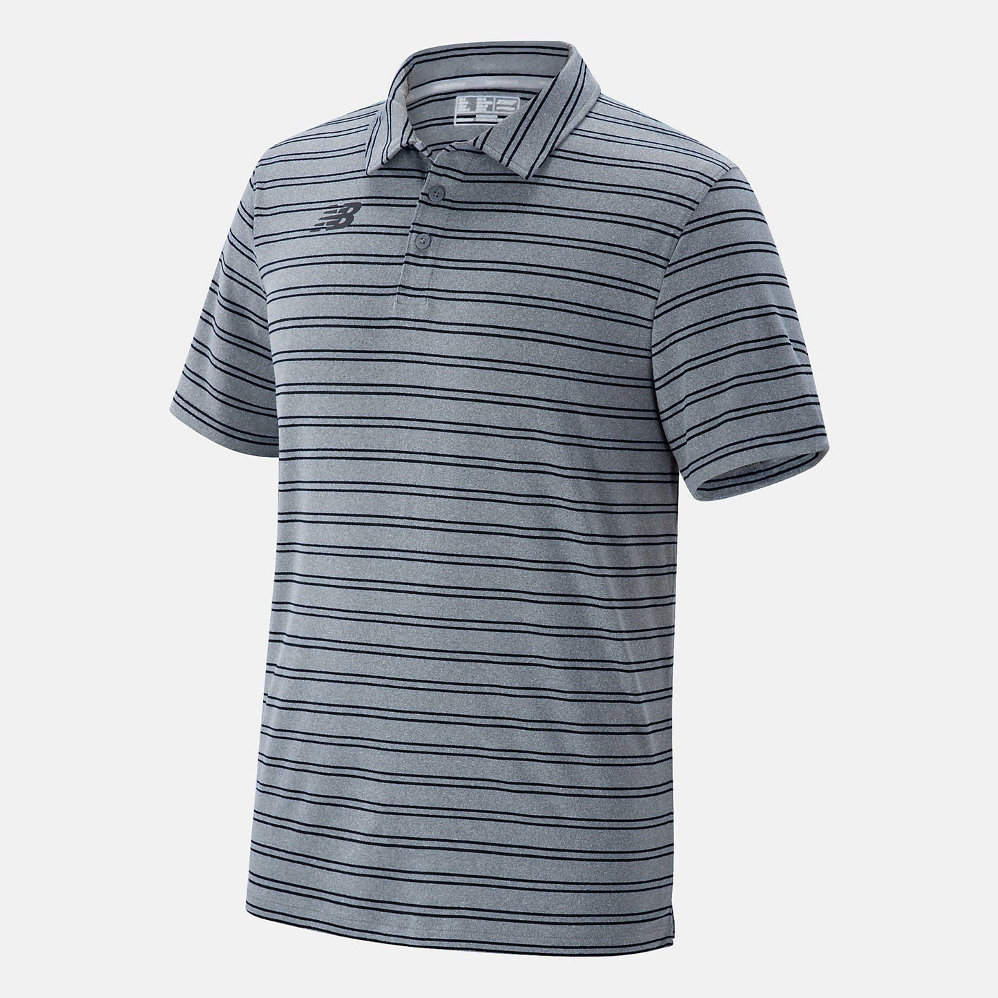 Stripe Polo | New Balance Clothing Black - Men