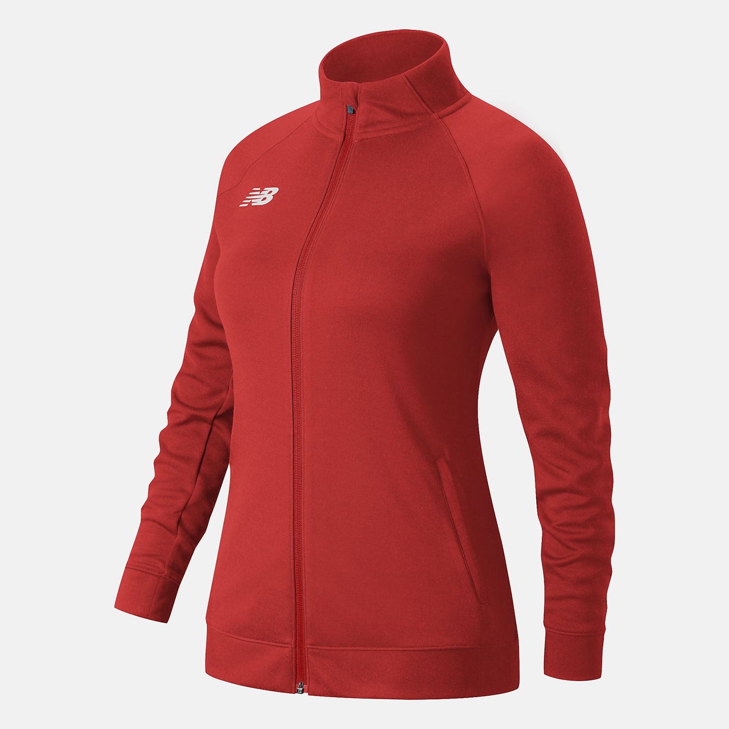 Knit Training Jacket | New Balance Clothing Team Red - Women