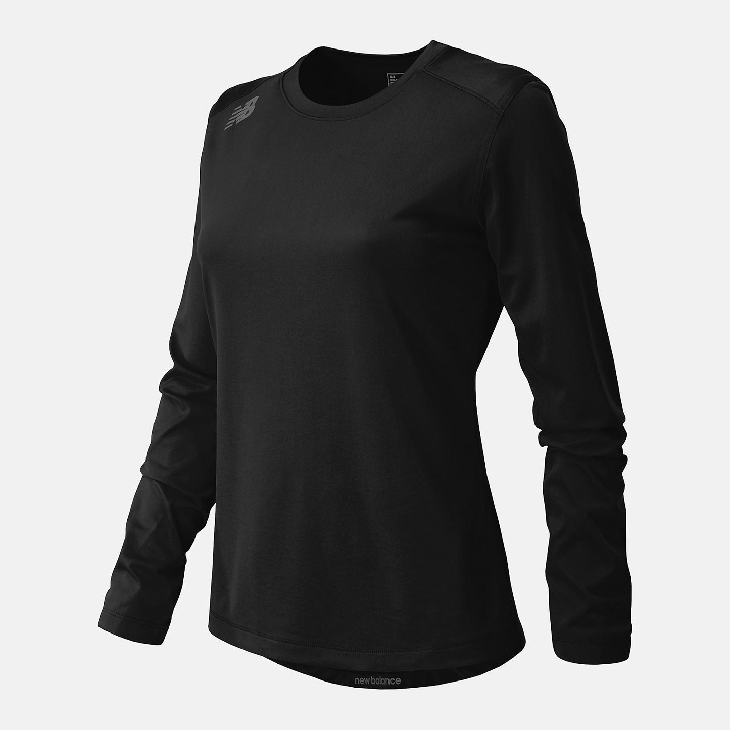 NB Long Sleeve Tech Tee | New Balance Clothing Team Black - Women